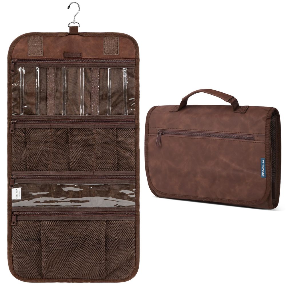 Hanging Toiletry Bag Men Women, Travel Kit Foldable Large Toiletries🌟